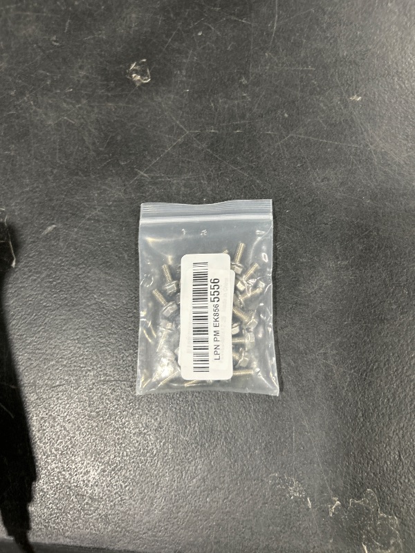 Photo 1 of M5 x 12mm Flanged Hex Head Bolts Flange Hexagon Screws, Stainless Steel A2, DIN 6921, 25 PCS