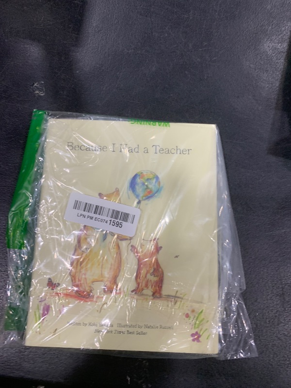 Photo 1 of Because I Had a Teacher — New York Times best seller