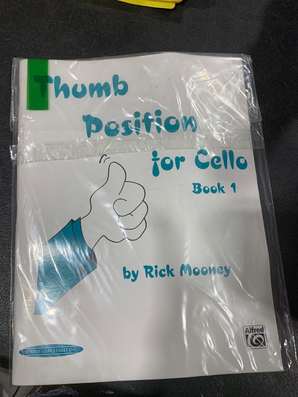 Photo 1 of Thumb Position for Cello, Bk 1