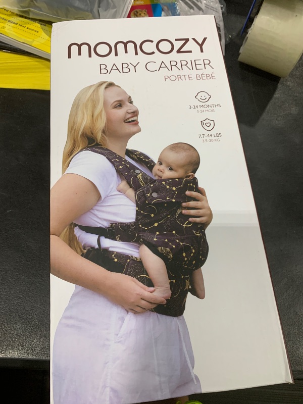 Photo 1 of Momcozy Breathable Mesh Baby Carrier, Ergonomic and Lightweight Infant Carrier for 7-44lbs with Enhanced Lumbar Support, All Day Comfort for Hands-Free Parenting, Air Mesh-Pink