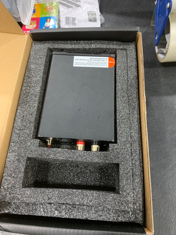 Photo 1 of Fosi Audio V3 Mono Power Amplifier for Home Audio Speakers, Mini Monoblock Class D Amp with TPA3255, 240W for HiFi Home Theater AVR Receiver Component, RCA/XLR Balanced Inputs 48V/5A Power