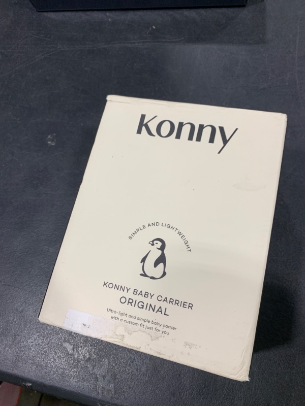 Photo 1 of Konny Original Baby Carrier SoftBreeze Luxury Carrier Wrap, Easy to Wear Baby Wrap Carrier, Perfect Essentials Cloths for Newborn Babies up to 44 lbs, (Wine Dot, XS)