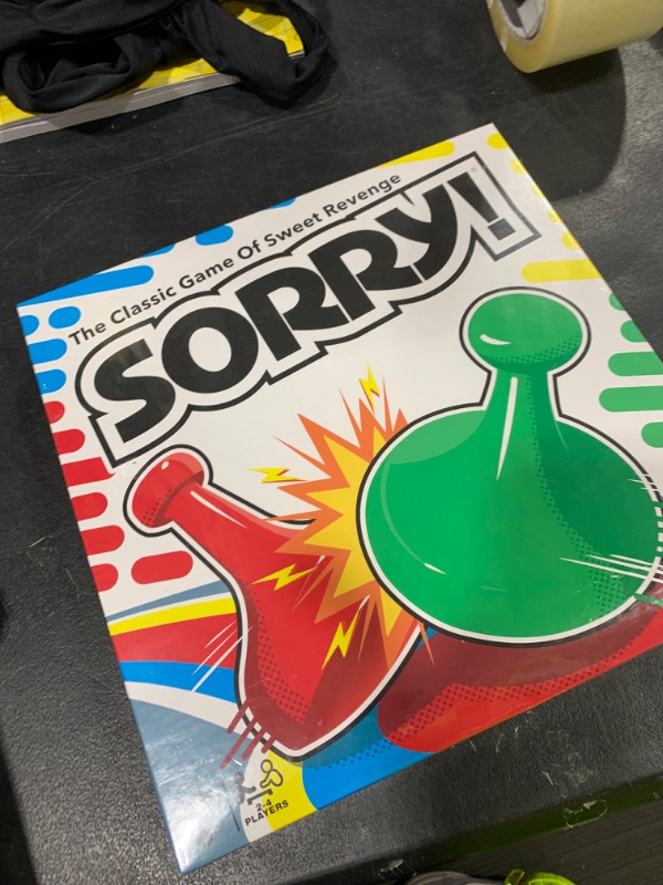 Photo 1 of Sorry! Kids Board Game, Family Board Games for Kids and Adults, 2 to 4 Players, Family Games, Kids Games, Ages 6 and Up