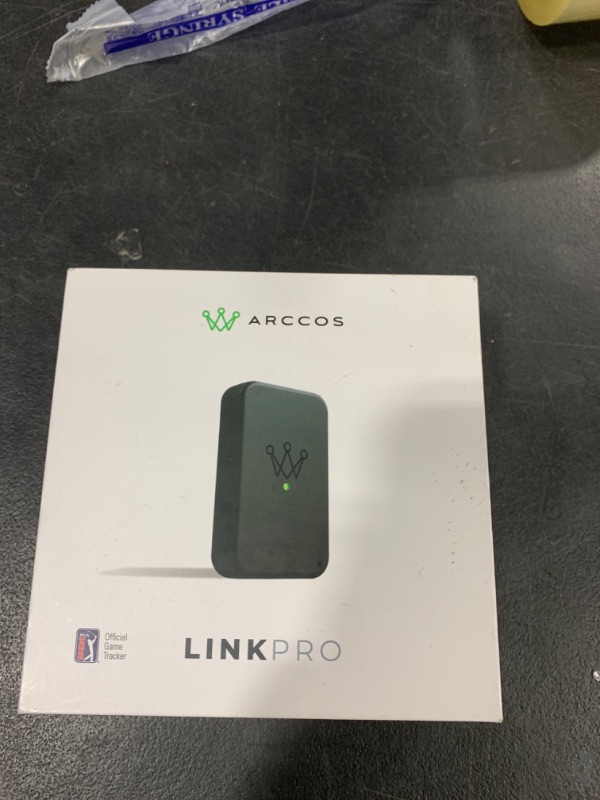 Photo 1 of Arccos Link Pro Wearable: Automatically Track Your Golf Game Without Your Phone, Compatible with Arccos Smart Sensors & Arccos Smart Grips