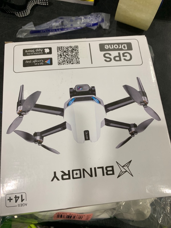 Photo 1 of Drone with Camera for Adults, 2K HD GPS Drones with Auto Return, Follow Me, Circle Fly, Waypoint Fly, Optical Flow, Brushless Motor, Foldable 5G Transmission FPV Quadcopter