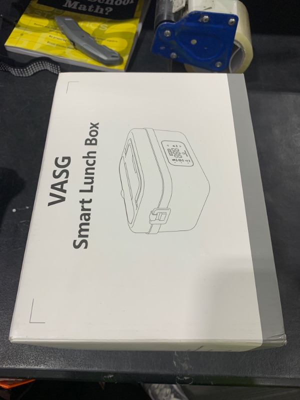 Photo 1 of VASG Cordless Electric Lunch Box for Adults, 16000mAh Rechargeable Auto Heated Lunch Box, 1L Portable Self-Heating Food Warmer for Office, Picnic, Car & Outdoor Use