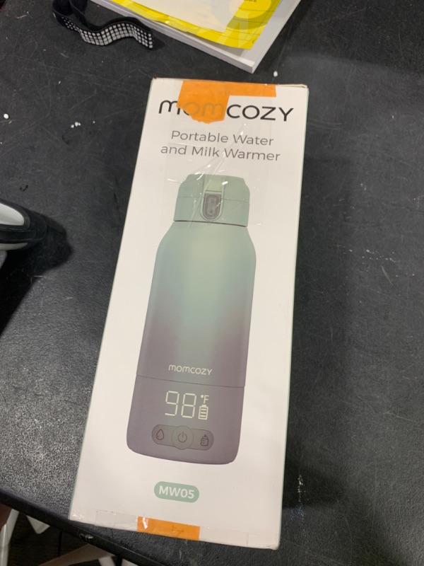 Photo 1 of Momcozy Portable Milk Warmer for Travel – Dual Heating Modes for Breast Milk & Water, Portable Bottle Warmer with Fast Heating & Long Battery Life, 17 Ounces Large Capacity to Meet Your All-Day Needs