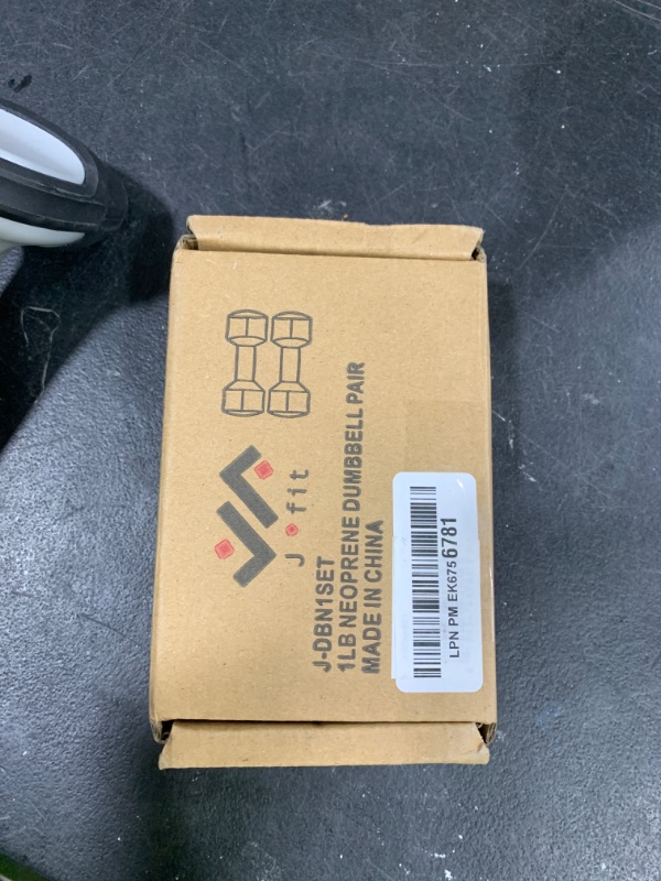 Photo 1 of JFIT Neoprene Dumbbell (Set of 2), 1 LBS