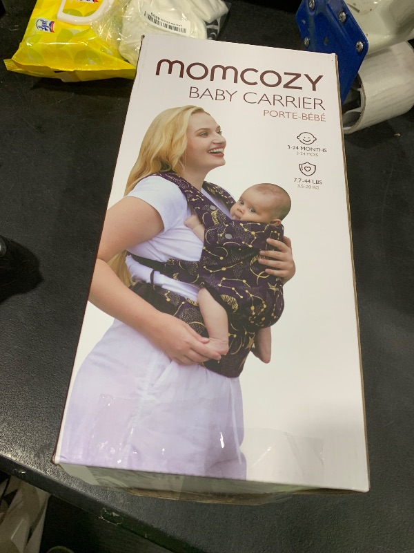 Photo 1 of Momcozy Baby Carrier - Ergonomic, Cozy and Lightweight Carrier for 7-44lbs, Effortless to Put On, Ideal for Hands-Free Parenting, Enhanced Lumbar Support, Purehug for Infant to Toddler, Houndstooth