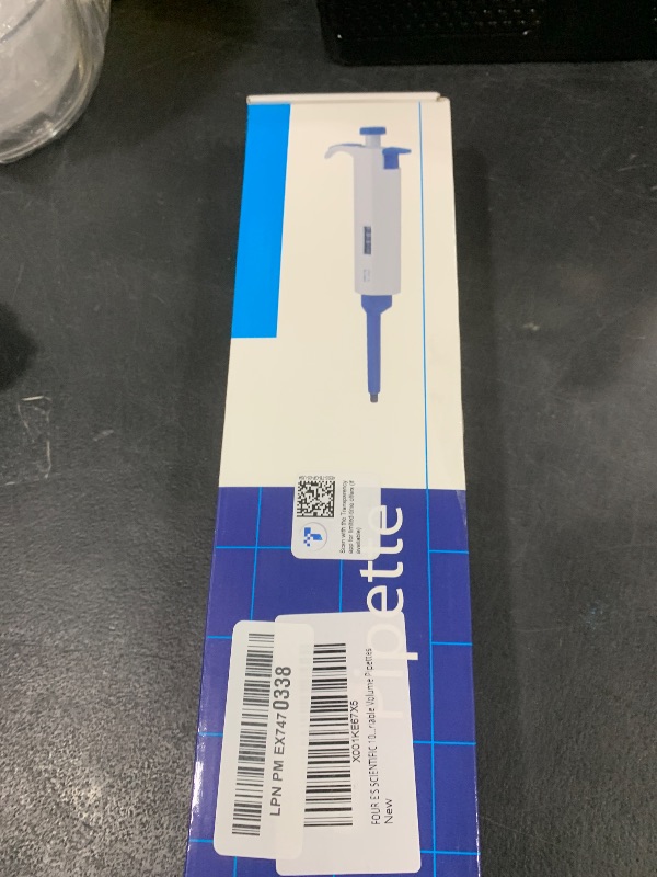 Photo 1 of FOUR E'S SCIENTIFIC 10uL-100uL High-Accurate Single-Channel Manual Adjustable Variable Volume Pipettes