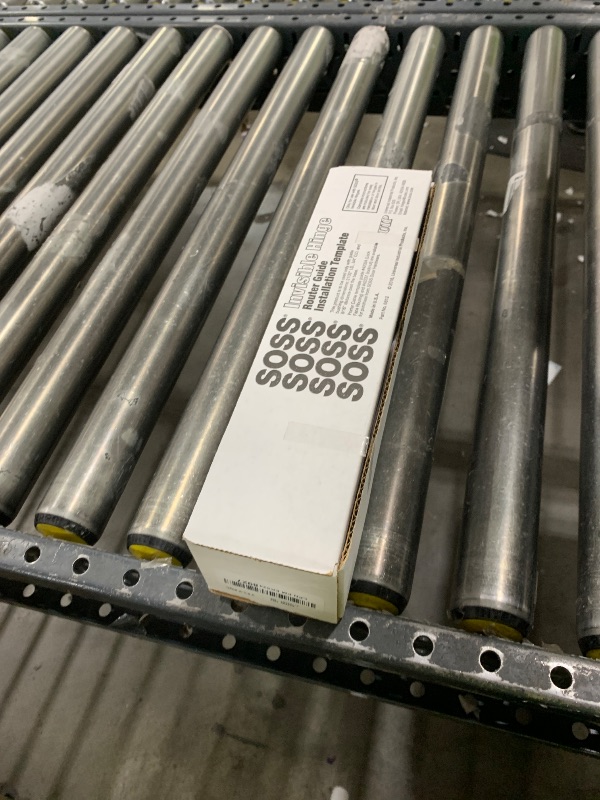 Photo 1 of SOSS Wood Router Guide Template for #208 Invisible Hinges, 3/8" Bit,208-IT