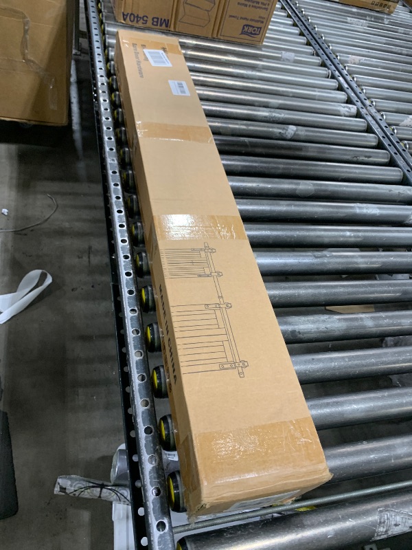 Photo 1 of WINSOON Bifold Door Hardware for Closet: Heavy Duty Bi Fold Barn Door Hardware Kit - 84" Track Folding System for Max Four 20" Doors Panels 78" Opening - Steel Rail, Doors Not Included