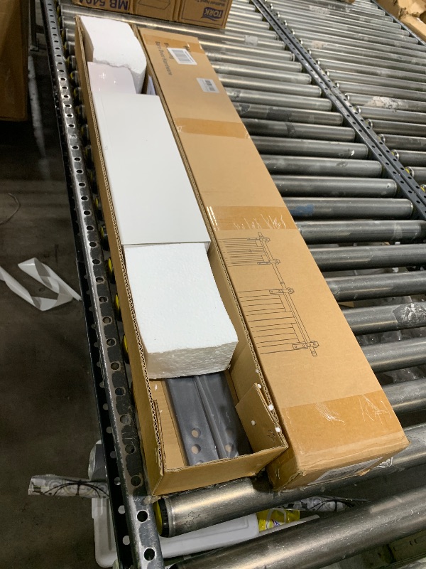 Photo 1 of WINSOON Bifold Door Hardware for Closet: Heavy Duty Bi Fold Barn Door Hardware Kit - 84" Track Folding System for Max Four 20" Doors Panels 78" Opening - Steel Rail, Doors Not Included