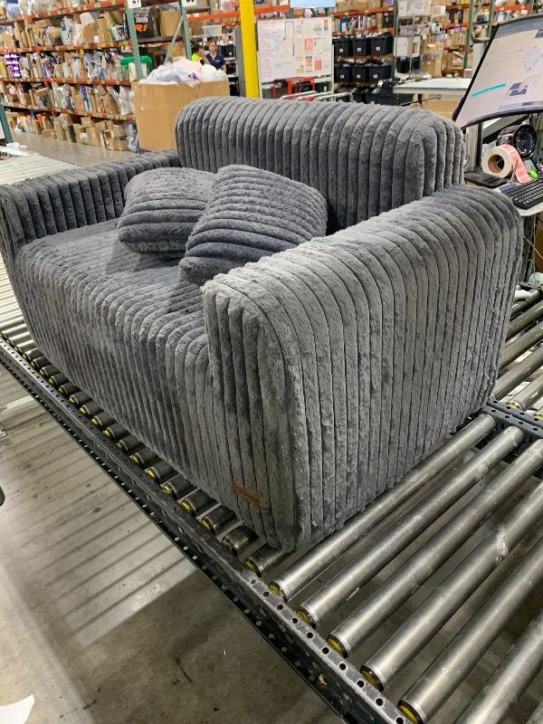 Photo 1 of Hobestluk Couch Sofa 2-Seater Foam Sofa Loveseat for Small Spaces 