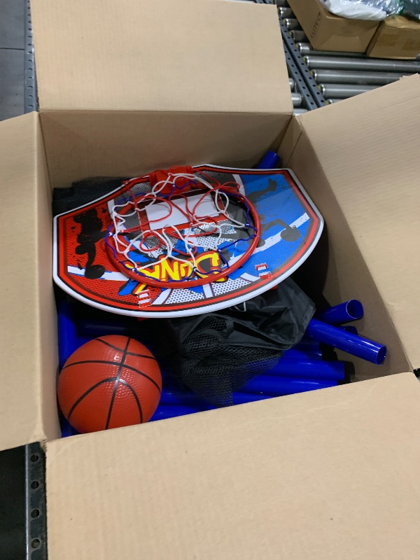 Photo 1 of JOYIN Arcade Basketball Game Set with 4 Balls and Hoop