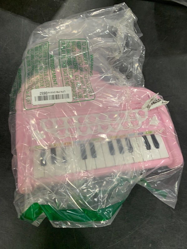 Photo 1 of Love&Mini Piano Keyboard Toy for Girls - 24 Keys Toddler Music Toy Instrument with Microphone, Pink Piano Toy for 1 2 3 Years Old Girls Birthday Gift