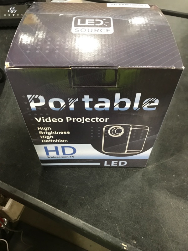 Photo 1 of Projector with 5G WiFi and Bluetooth, 4K HD 20000L Portable Movie Projector with Mini Tripod, Outdoor Projector for Home Theater Compatible with iOS/Android/Laptop/TV Stick/USB/PS5