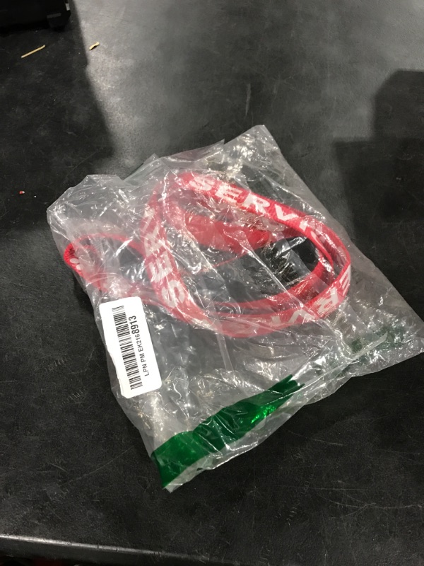Photo 1 of Plutus Pet Service Dog Leash with Soft Neoprene Padded Handle,Printed in Large Letters on Both Sides,4ft Long?Red?1" Wide for Large Dogs