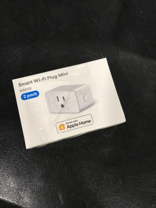 Photo 1 of meross Smart Plug Mini, 15A & Reliable Wi-Fi, Support Apple HomeKit, Siri, Alexa, Echo, Google Assistant and Nest Hub, App Control, Timer, No Hub Needed, 2.4G WiFi Only, 2 pack