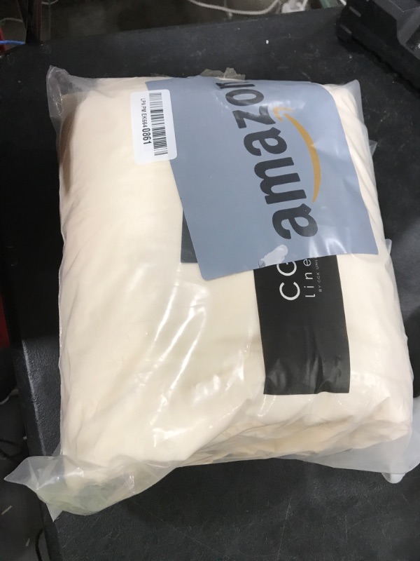 Photo 1 of Extra Deep Queen Sheet Set - 6 Piece Breathable & Cooling Sheets - Hotel Luxury Bedding Set with 18-24 Inch Extra Deep Pockets - Easy Fit - Super Soft, Wrinkle Free and Comfy - Off White, Queen Size