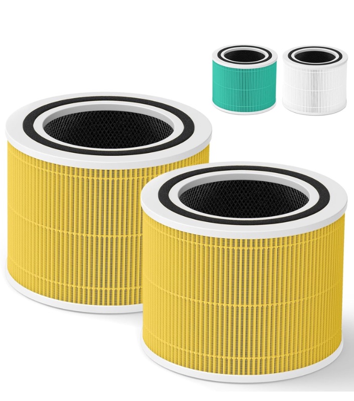 Photo 1 of Core 300-P Air Purifier Pet Allergy Replacement Filter for LEVOIT Core 300, Core 300-P, Core 300S Vortex Air Air Purifier, 3-in-1 H13 Grade True HEPA Filter