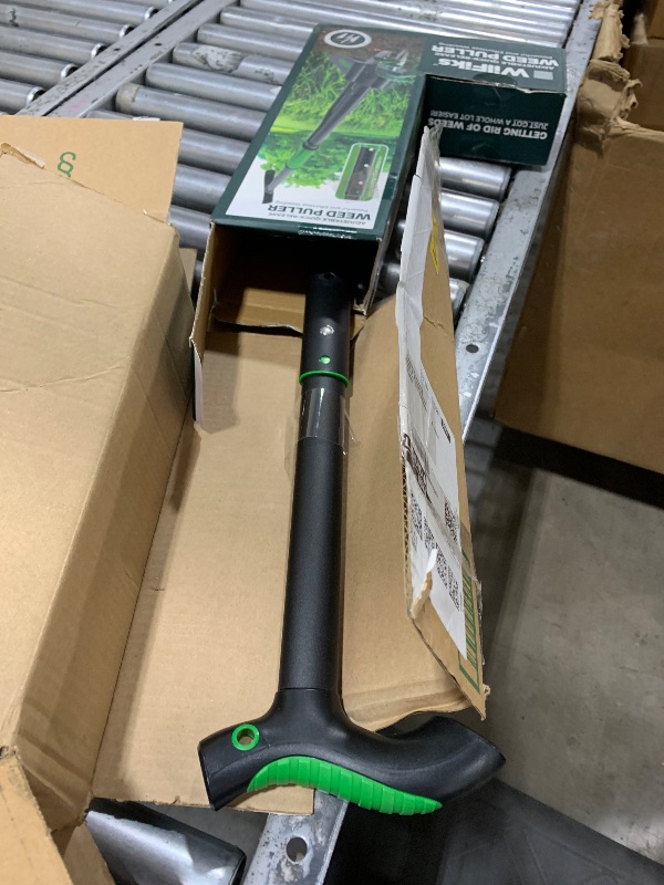 Photo 1 of Puller Tool with Long Adjustable Handle (36", 40", & 45"), Quick-Release Weed Ejector Mechanism, Lightweight Aluminum Stand-Up Heavy Duty Weed Remover, 4-Claw Head & Foot Pedal for Easy Weeding