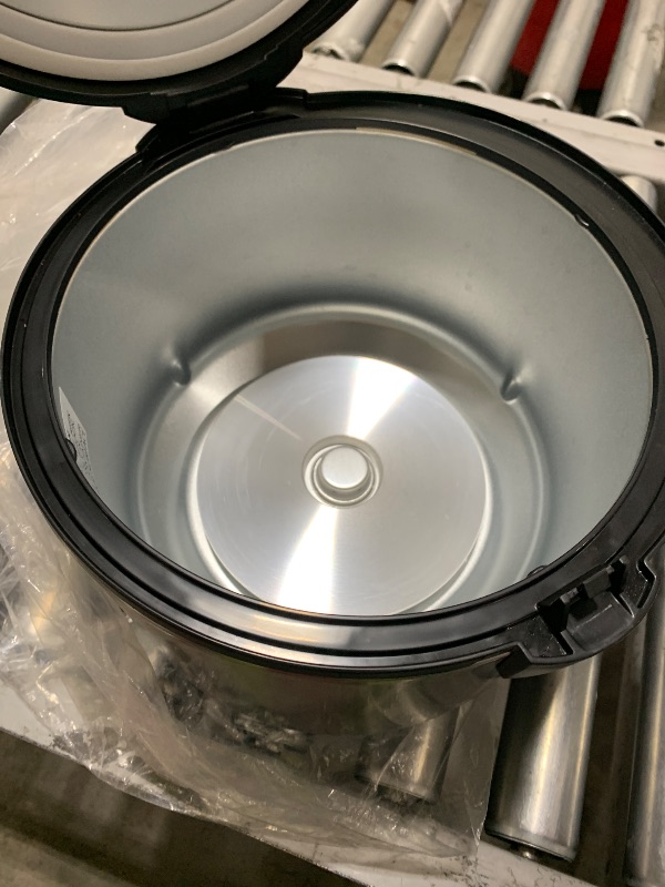 Photo 1 of COMFEE' Rice Cooker, 14-in-1 Stainless Steel Multi Cooker, Slow Cooker, Steamer, Sauté, and Warmer, 5.3 QT, 20 Cups Cooked (10 Cups Uncooked), Brown Rice, Quinoa and Oatmeal