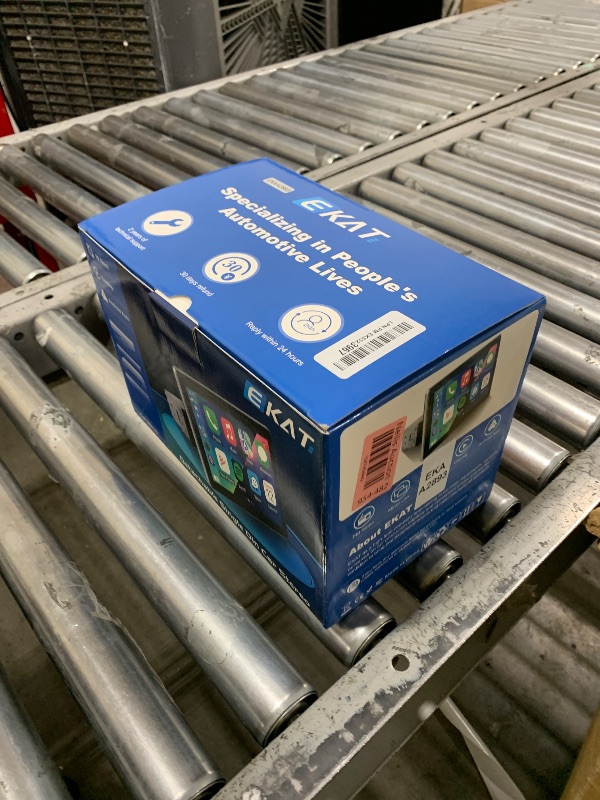 Photo 1 of 10.1 inch Single Din Car Stereo with CarPlay and Android Auto, Detachable Touch Screen Radio with Mirror Link/1080P/EQ Audio/SWC/Bluetooth +Backup Camera+MIC
