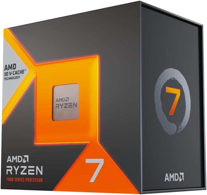 Photo 1 of AMD Ryzen 7 7800X3D 8-Core, 16-Thread Desktop Processor
