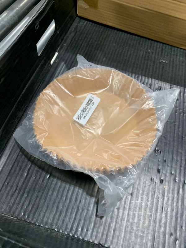 Photo 1 of 100 PCS Air Fryer Liners Disposable, Parchment Paper Liners for Air Fryer Basket, Air Fryer Sheets Round for Baking, Air Fryer Accessories