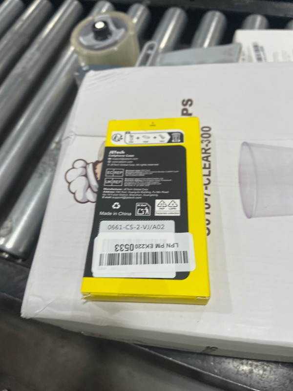 Photo 1 of JETech Case for iPhone 6 and iPhone 6s, Non-Yellowing Shockproof Phone Bumper Cover, Anti-Scratch Clear Back (Clear)