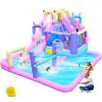Photo 1 of Easyair Bunny Frog Inflatable Water Slide, Bounce House for Big Kids, Climbing Wall, Slides, Limbo Game, Basketball Hoop, Throw Ball Game, Splash Pool Included 650W Blower
