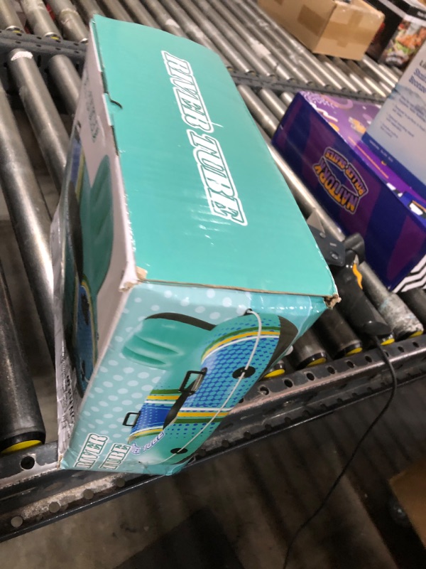 Photo 1 of Jasonwell Inflatable River Tube Float - Heavy Duty River Float Pool Floats Lake Premium Water Tubes for Floating Recreational River Raft Lounge Floaties with 2 Cup Holders for Adult