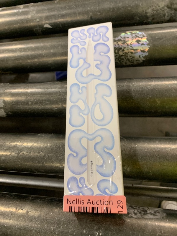 Photo 1 of Apple Pencil Pro: Latest Model - Device Compatibility Check Required - Pixel-Perfect Precision, Tilt and Pressure Sensitivity, Perfect for Note-Taking, Drawing, and Art. Charges and Pairs Magnetically
