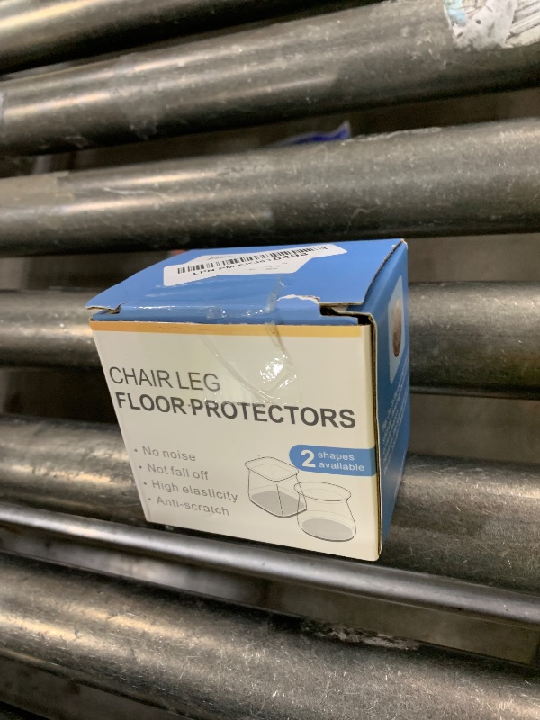 Photo 1 of BUMACO Chair Leg Floor Protectors Chair Leg Protectors for Hardwood Floors Silicone Pads Covers to Protect Floors Clear-20 Pcs Universal S (15/16"~1-5/16")
