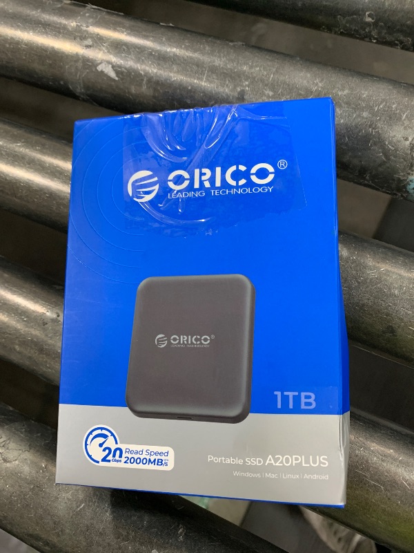 Photo 1 of ORICO 1TB Magnetic External SSD, 4K ProRes HDR Record and Store, 2000MB/s Stable Transmission and Storage, Portable Solid State Drive, Compatible with Smartphone, Tablet, Computer - A20PLUS