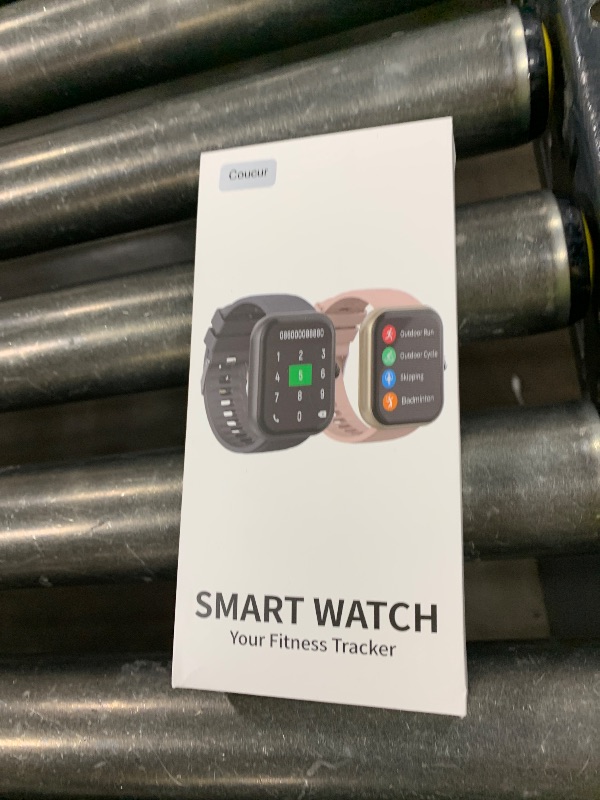 Photo 1 of Smart Watch for Men Women (Answer/Make Call), 1.96" HD Fitness Tracker Running Watch, IP68 Waterproof,Pedometer, Sleep/Step/Activity/Heart Rate Monitor,110+ Sport Mode Smartwatch for iOS Phone,Purple