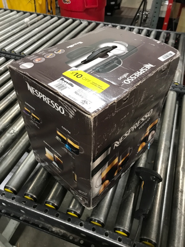 Photo 1 of Nespresso Vertuo Coffee and Espresso Maker by Breville, Chrome