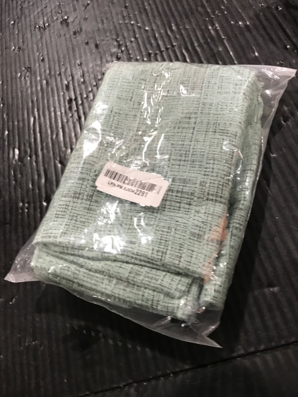 Photo 1 of Home Brilliant Throw Pillow Covers for Couch Tweed Chenille Throw Pillow Covers 18x18 Sofa Bench Spring Decorations, 2 Packs, 18 x 18 inches, Greenish Teal