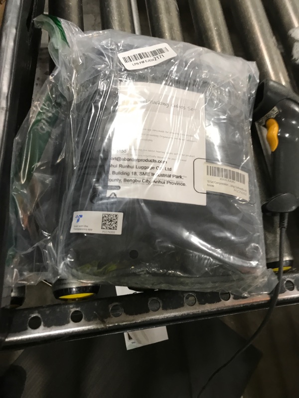 Photo 1 of 10 Set Compression Packing Cubes for Travel Essentials,Compressible Expandable Packing Cubes for Suitcase,OlarHike Luggage Organizer Bags for Travel,Handy Helper for Organizing Clothes(Black)