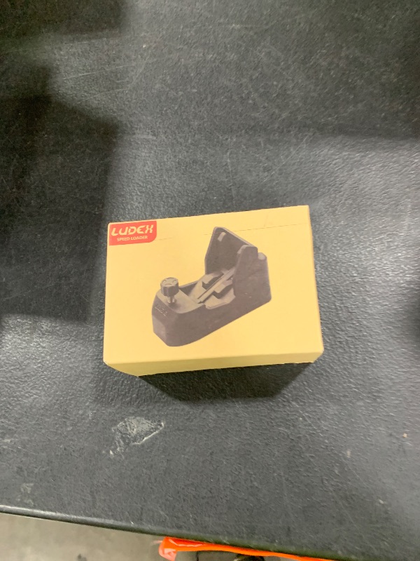 Photo 1 of Ludex Universal Pistol Speed Loader, Mag Reloader for 9mm Luger 10mm .40S&W .45ACP .357Sig .380ACP 1911 Single and Double Stack Magazines-Dark Black