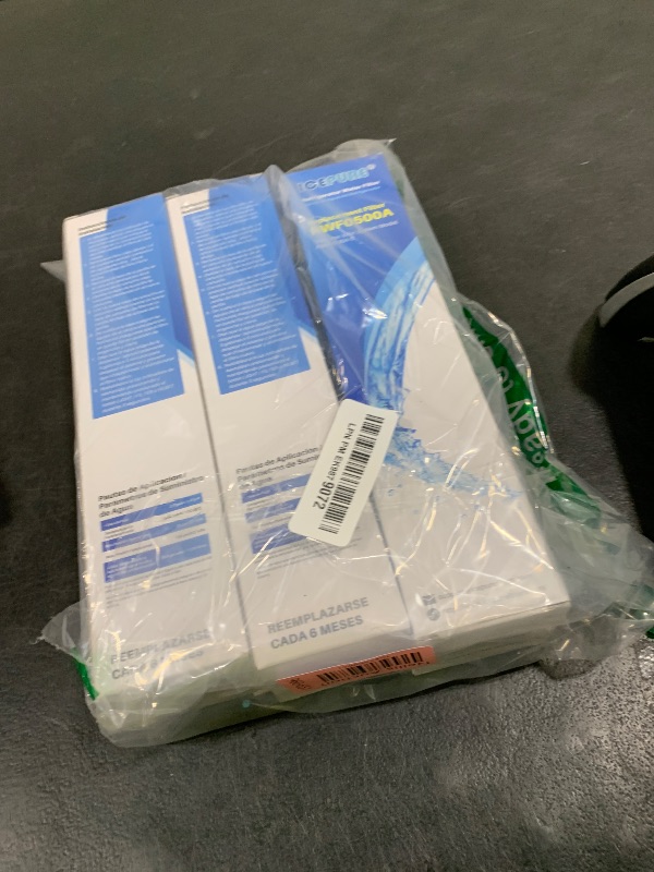 Photo 1 of ICEPURE 4396508 Replacement for Whirlpool 4396510, EDR5RXD1, PNL240V, 4396508p, 4396547, 4392857,LC400V, WF-NLC240V,46-9010, Everydrop Filter 5 Refrigerator Water Filter,3PACK