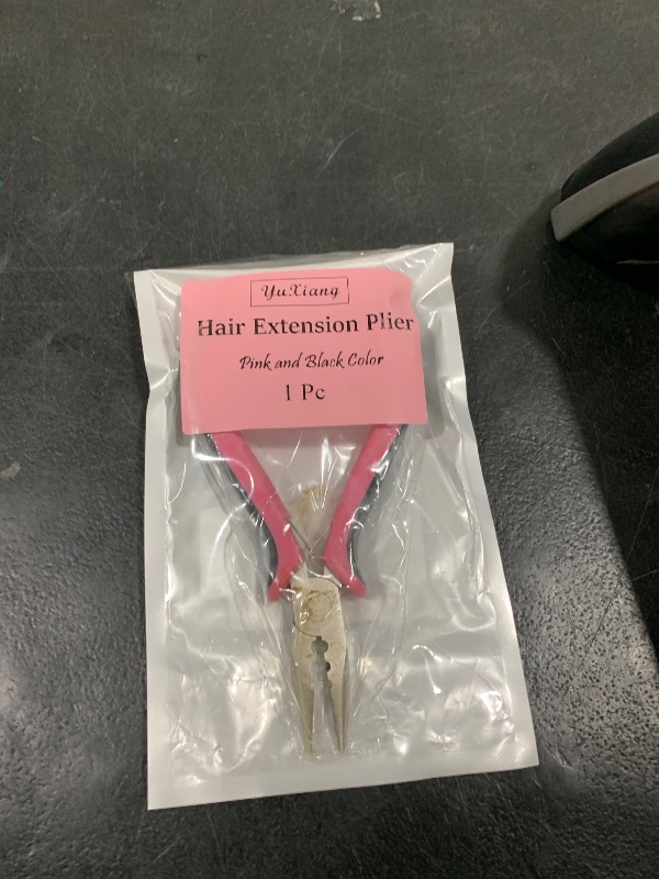 Photo 1 of Hair Extension Plier, 3 Holes Mini Plier for Micro Link Nano Ring opener and Removal Tool for Professional Hair Styling