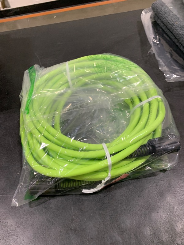 Photo 1 of Flexzilla Pressure Washer Hose with M22 Fittings, 1/4 in. x 50 ft., ZillaGreen - HFZPW3450M-E