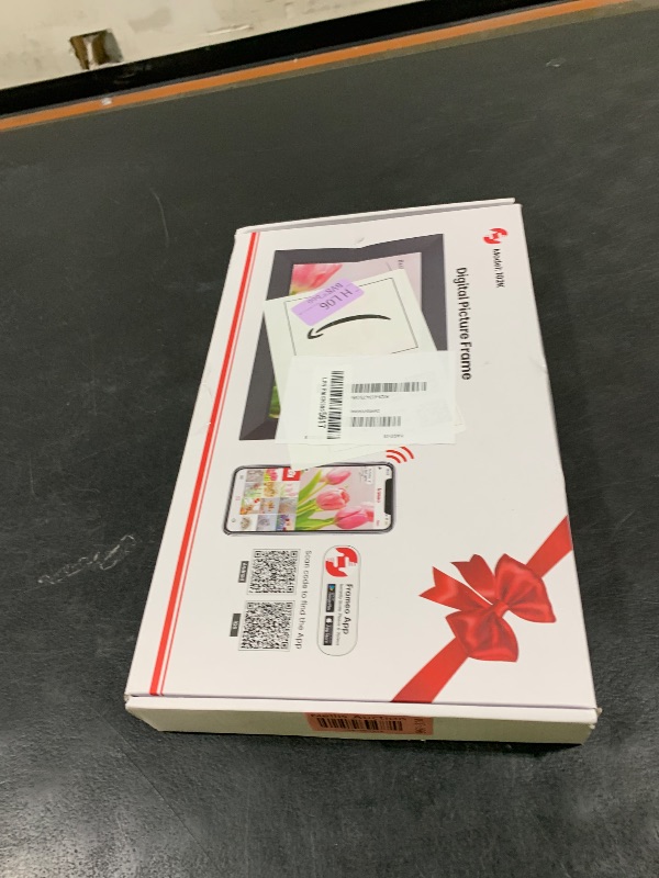 Photo 1 of Frameo 10.1 Inch WiFi Digital Picture Frame, 1280x800 HD IPS Touch Screen Photo Frame Electronic, 32GB Memory, Auto-Rotate, Wall Mountable, Share Photos/Videos Instantly via Frameo App from Anywhere