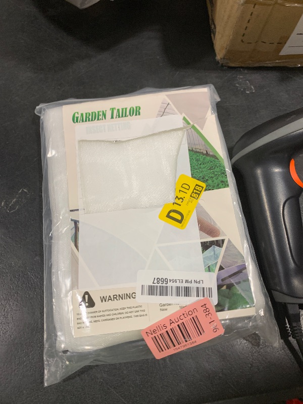 Photo 1 of Garden Netting Pest Barrier: 4'x10' Fine Bug Netting for Garden Protection Row Cover Raised Bed Screen Mesh Greenhouse Mosquito Net, Protecting Tree Plants Vegetable Flowers Fruits