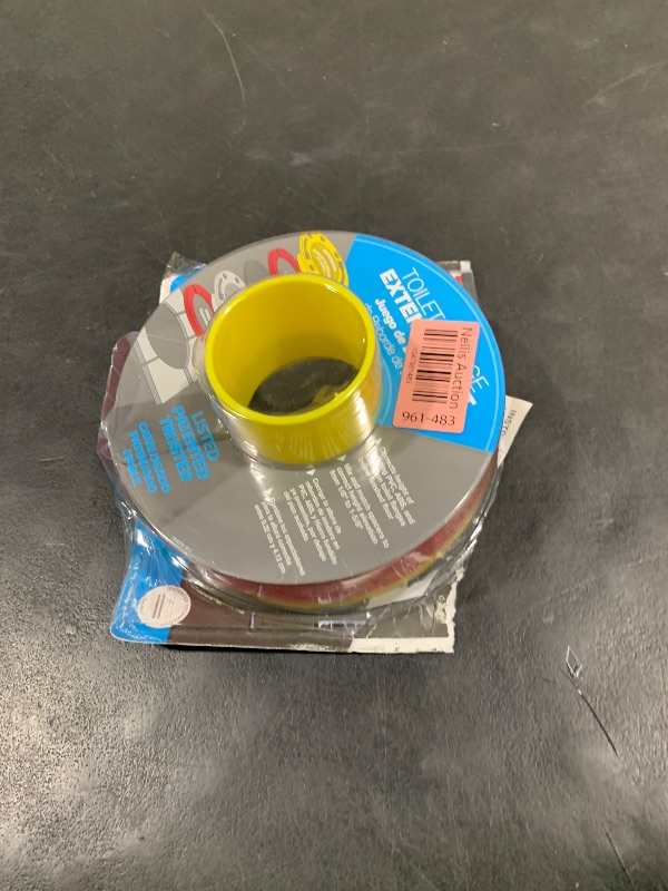 Photo 1 of Oatey Toilet Flange Extender Kit 1/4- 1 5/8 in,Red and Yellow