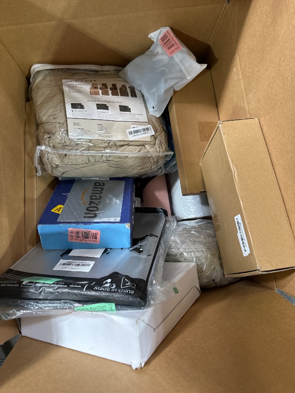 Photo 1 of Box Size: Approx. 20” x 20” x 15” | Why bid on one item when you can score a mix of unique finds in one go? Each small variety box contains around 40-60 uninspected items, the same types of products we regularly sell on auction. Sourced from return center