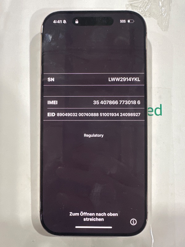 Photo 1 of Apple iPhone 16 Pro, US Version, 128GB, Desert Titanium - locked (Renewed Premium) Password Activated