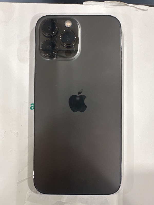 Photo 1 of Apple iPhone 13 PRO MAX in graphite Passcode Activated -- locked by pervious owner
